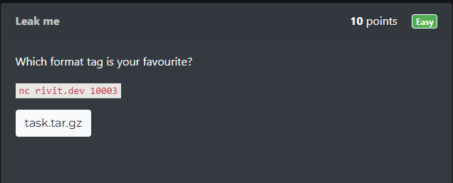Which format tag is your favourite?
